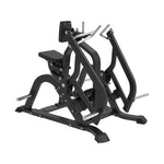 SMAI Commercial Plate Loaded Seated Row CMX-01 featuring a black frame and an adjustable chest rest.