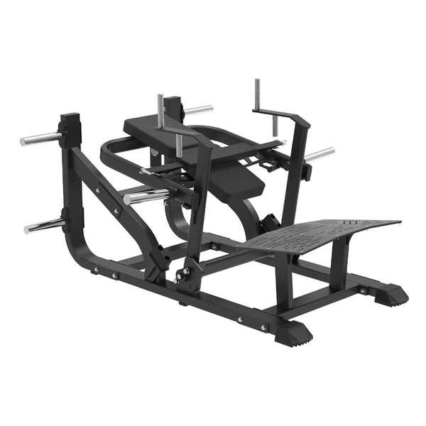SMAI Commercial Plate Loaded Glute Bridge - CMX-16 featuring an integrated backrest pad and a stable foot plate for commercial gym use.