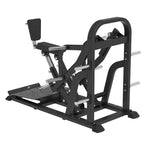 SMAI Commercial Plate Loaded Seated Bent Row - CMX-32 featuring a chest pad, adjustable seat, and weight plate horns on both sides.