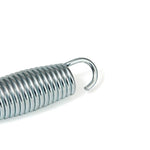 Image featuring the Ubound Trampoline - Spring, a coiled metal replacement spring with a hook at one end by No Sync To Channel Engine, set against a white background. Ideal for trampoline or rebounder repairs.