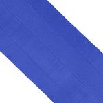 A close-up of SMAI’s Dollamur Flexi-Roll Tatami Seam Tape in Royal Blue highlights its textured surface and stitching, echoing the signature tatami pattern found on Dollamur Flexi-Roll mats.