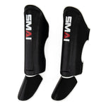 SMAI Essentials Muay Thai Shin Guards (pair) front view