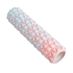 The SMAI Foam Roller - Trigger Point features a spiky textured surface and a pink-blue pastel gradient, designed for muscle massage, recovery, and physical therapy.