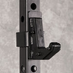 J-hook barbell storage