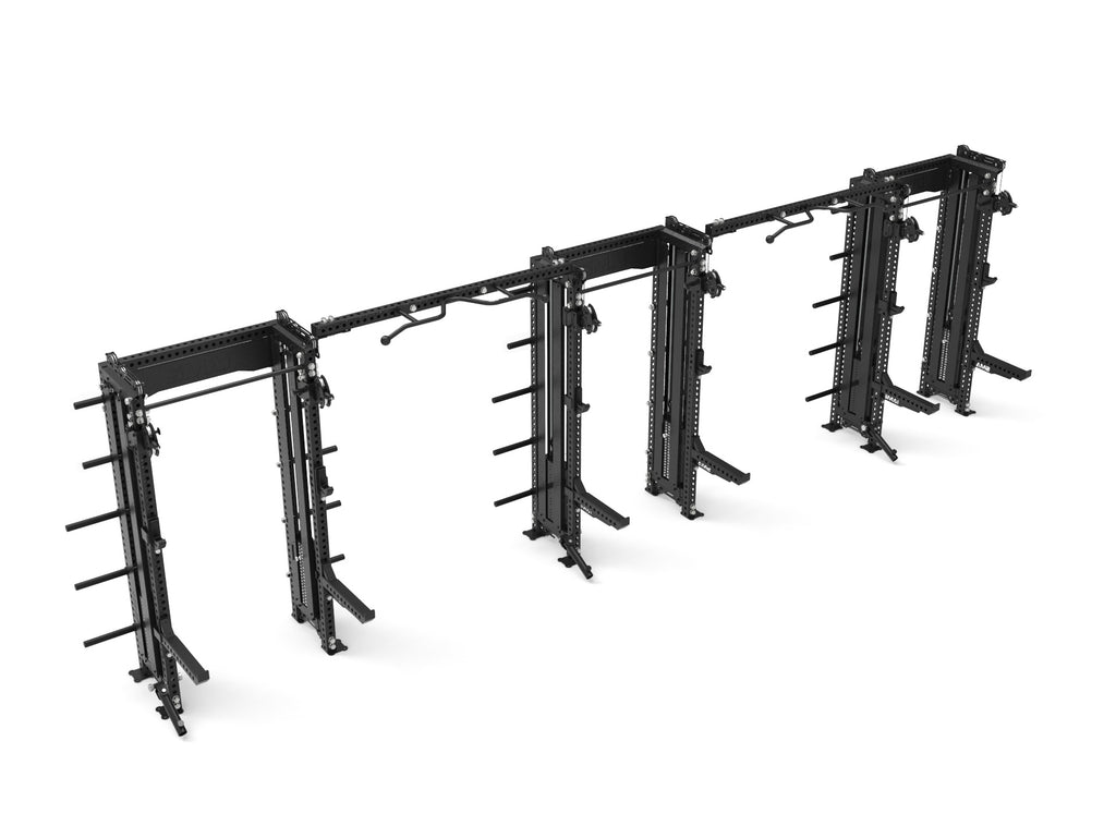 Functional Training Rack | 6 Cable Towers + 3 Squat Cells | SMAI