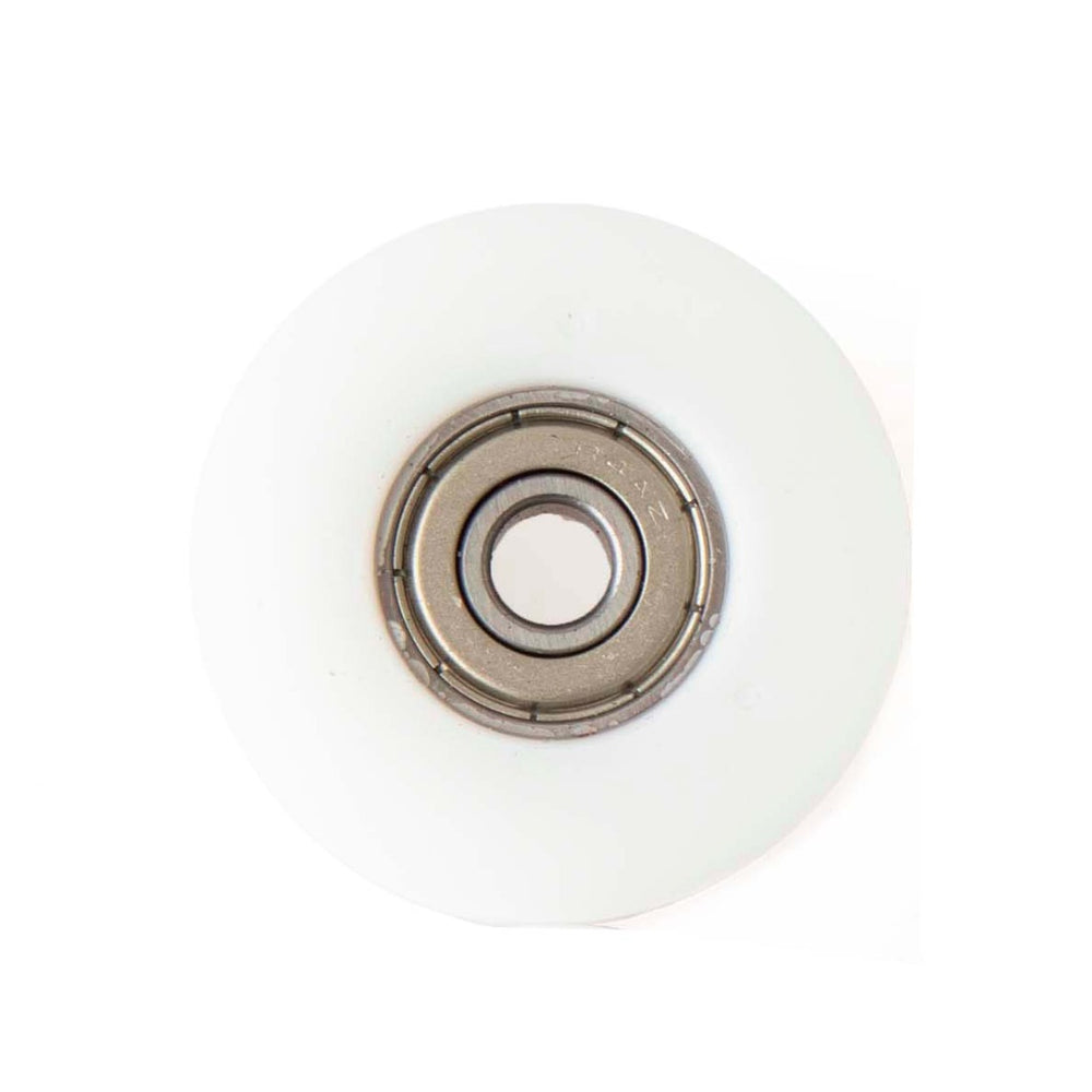 A white circular SMAI Ski Machine Spare Part—Handle Cord Internal Pulley—is shown against a plain white background.
