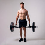 Man using SMAI Compact Trap Barbell