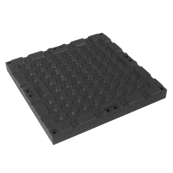base of 500mm square acoustic gym tile single