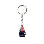 Kendo Man Keyring Navy
