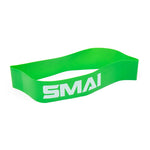 Rubber Mini Resistance Bands - Set of 4 Green