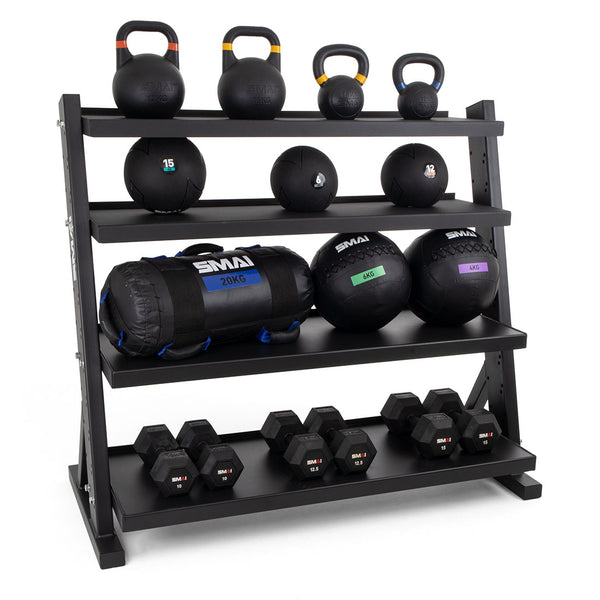 Storage Rack - Hybrid Filled Front View