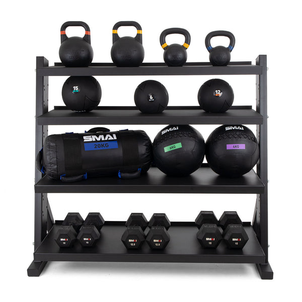 Storage Rack - Hybrid Filled Front View 2