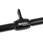 Straight Handle for Cable Machine Close up of SMAI Engraving