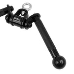 Revolving V Bar Attachment for Cable Machine knurled grip non-slip handle