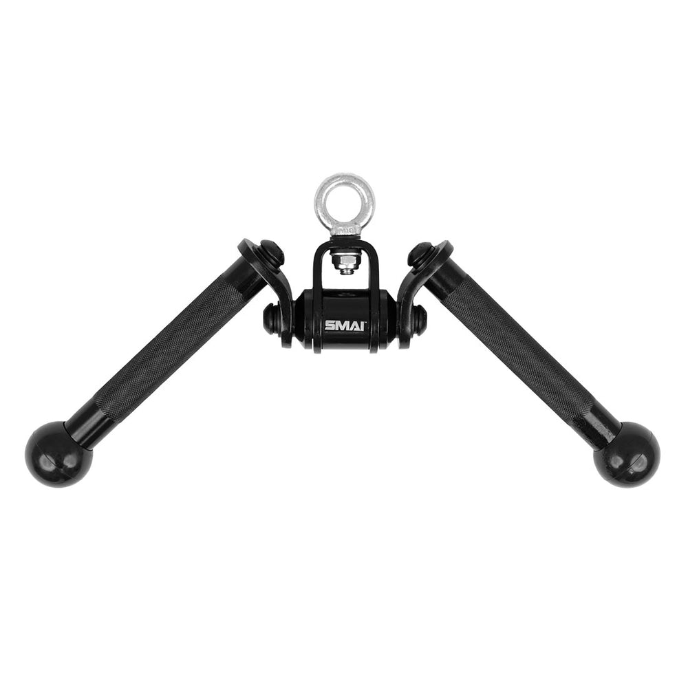 Revolving V Bar Attachment for Cable Machine flat lay