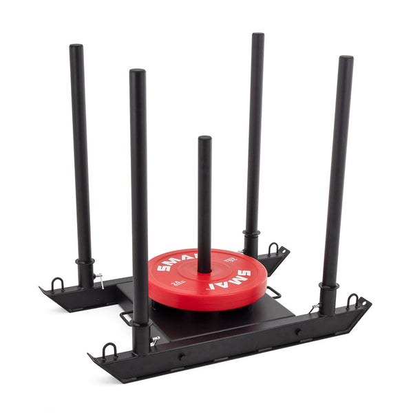 Tower Sled 3.0 Side view with weight on