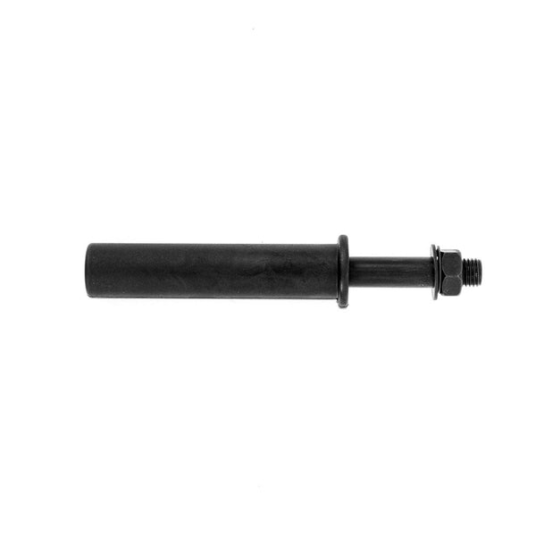 Short weight plate storage peg vertical
