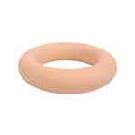 The SMAI Pilates Power Ring Blush Pink 2.5kg features a round, blush pink silicone design with subtle textured lines, displayed against a plain white background.