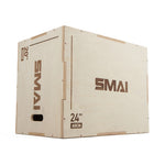 Plyometric Box - Competition Wood 24inch side view