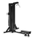 Free Standing Cable Tower Low Row Variation