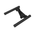 The SMAI The Yard - Core Trainer / Landmine Parallel Row Handle is a black, V-shaped handle with textured grips, a central connector, and “THE WAY” printed on the centerpiece—ideal for cable machines and fitness equipment.