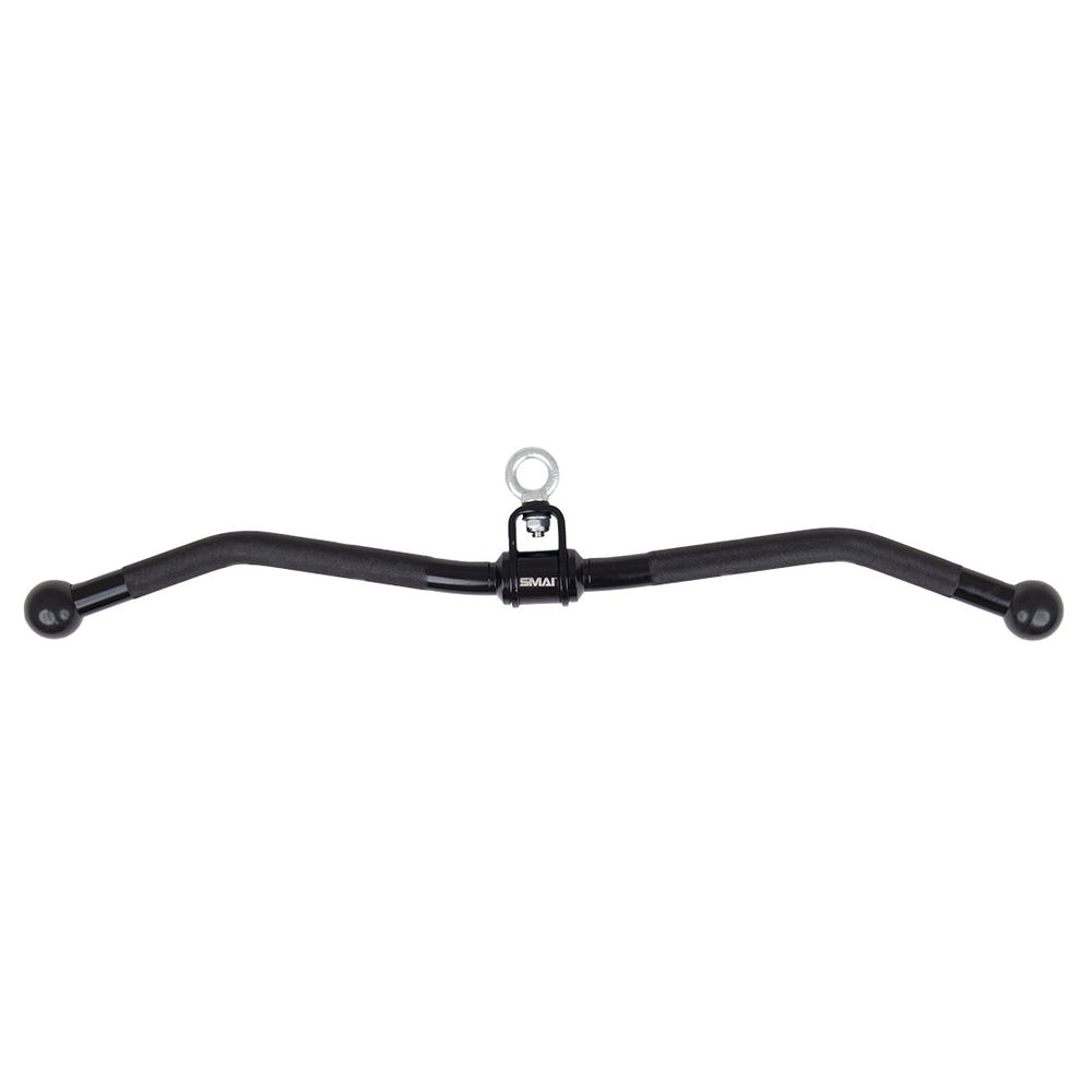 Curl Bar Attachment for Cable Machine Flat Lay
