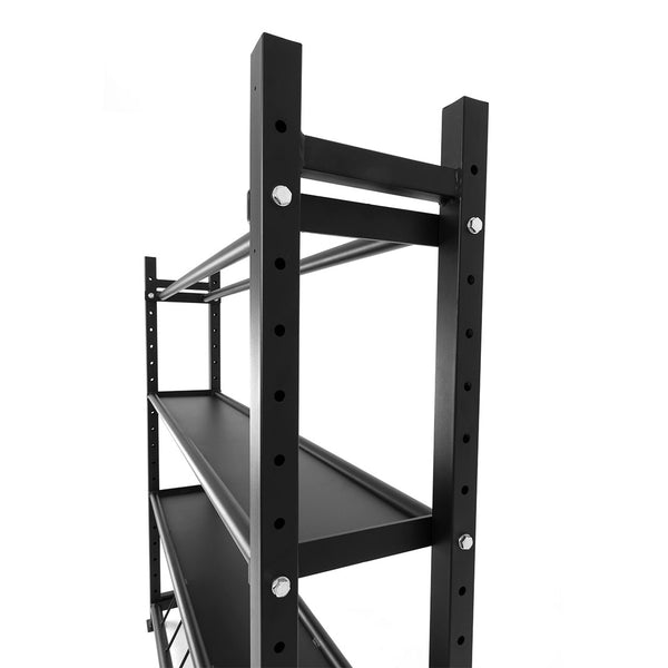 Gym ball storage shelf of gym mass storage rack 1.7m