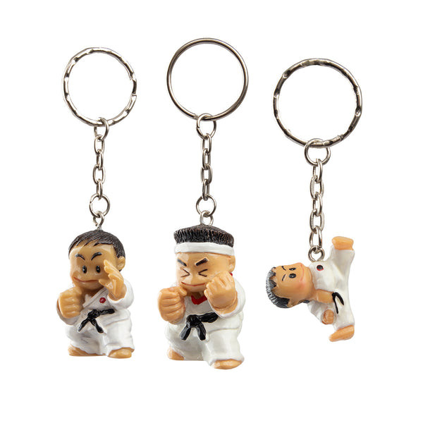 3D Mini Cartoon Man Key Ring