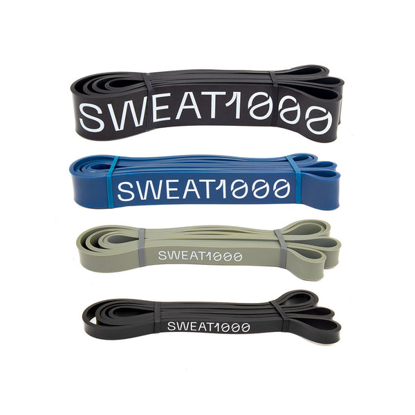 Sweat1000 Resistance Band Set (Set of 4)