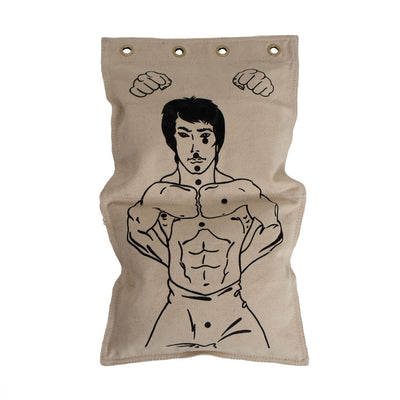 Makiwara Canvas Sand Bag 2 section with Target
