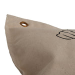 Makiwara Canvas Sand Bag 2 section with target detail