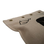 Detail of Makiwara Canvas Sand Bag 3 section