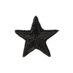 Badge - Metallic Stars Black