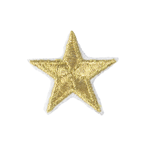 Badge - Metallic Stars Gold
