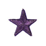 Badge - Metallic Stars Purple