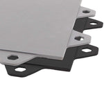 Two tiles of TPE Gym Flooring Tile - 5mm - Close up of corner