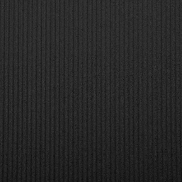A close-up of the SMAI The Yard Workout Mat shows its textured surface with evenly spaced vertical ridges, creating a subtle striped pattern.