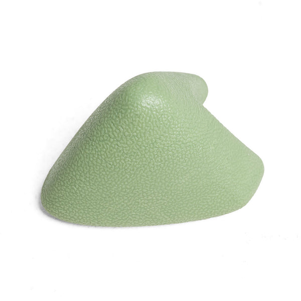 The SMAI Pocket Trigger Point Therapy Set of 3 features light green, textured, wedge-shaped climbing holds designed for trigger point therapy and pain relief massage, shown here against a white background.