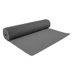 The SMAI Dark Grey Turf Sled Track (2m x 12m) is shown partially unrolled on a white background, emphasizing the smooth texture and premium quality of this commercial gym flooring.