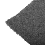 A close-up of the SMAI Dark Grey Turf Sled Track (2m x 12m) shows its rectangular shape and textured surface, designed for gym flooring, photographed against a white background.