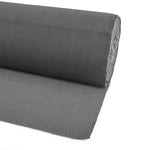 A close-up of the SMAI Dark Grey Turf Sled Track (2m x 12m), partially unrolled on a white background. This dense, textured track is ideal for commercial gym flooring and fitness sled training areas.