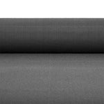 A close-up of the SMAI Dark Grey Turf Sled Track (2m x 12m), partially unrolled on a flat surface, shows its textured, slightly shiny finish—ideal for commercial gym flooring.