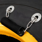 120kg Strongman tyre close up of handle