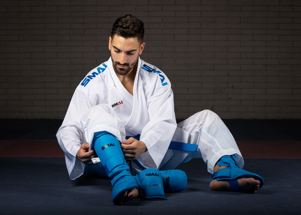 Karate Shin Instep Guard - WKF Approved