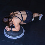 Julia Hannaford Australian CrossFit Athlete using the Commercial Balance Trainer for Ab Exercise 