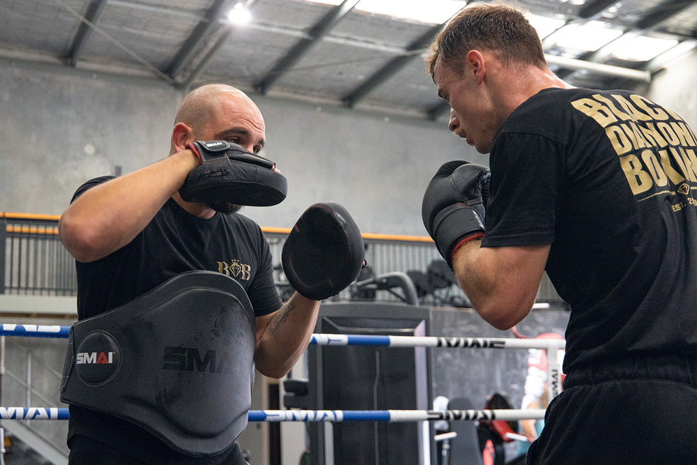 Almohadilla abdominal de muay thai Elite85