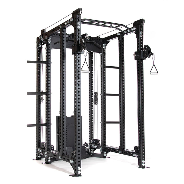 Power Rack with functional trainer integrated dual stack Photo