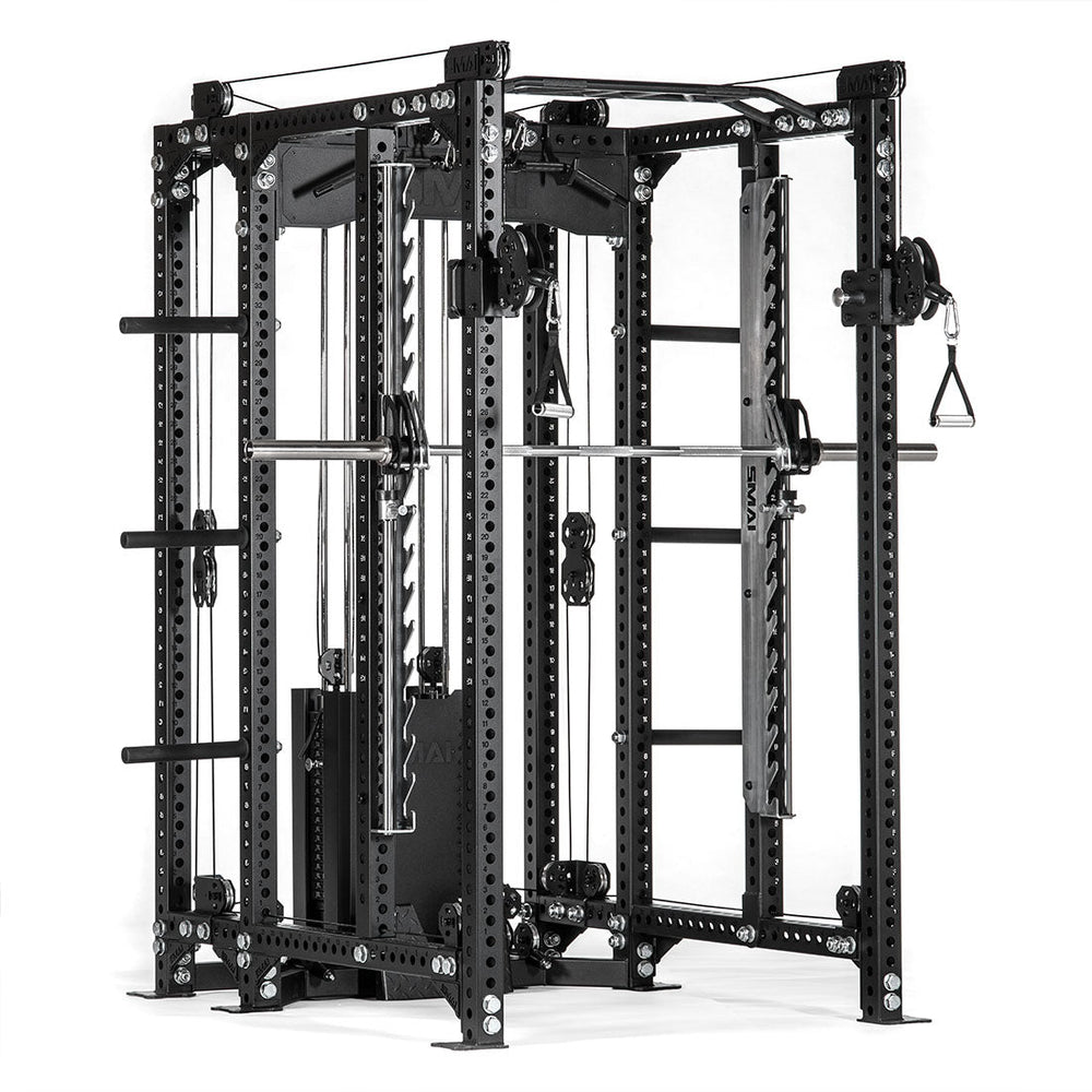 Dual Stack Cable Trainer All in 1 Trainer | Cable Trainer & Smith Machine – SMAI