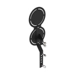 The SMAI Double Wall Ball Target from the Vanta Series features two round plates and an angled support arm, with three adjustable silver bolts—providing a sleek, space-saving power rack accessory. Pre-order now for late March delivery.