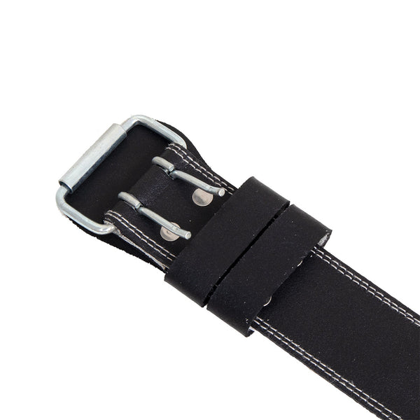 Weight Lifting Belt - Padded close up of buckle